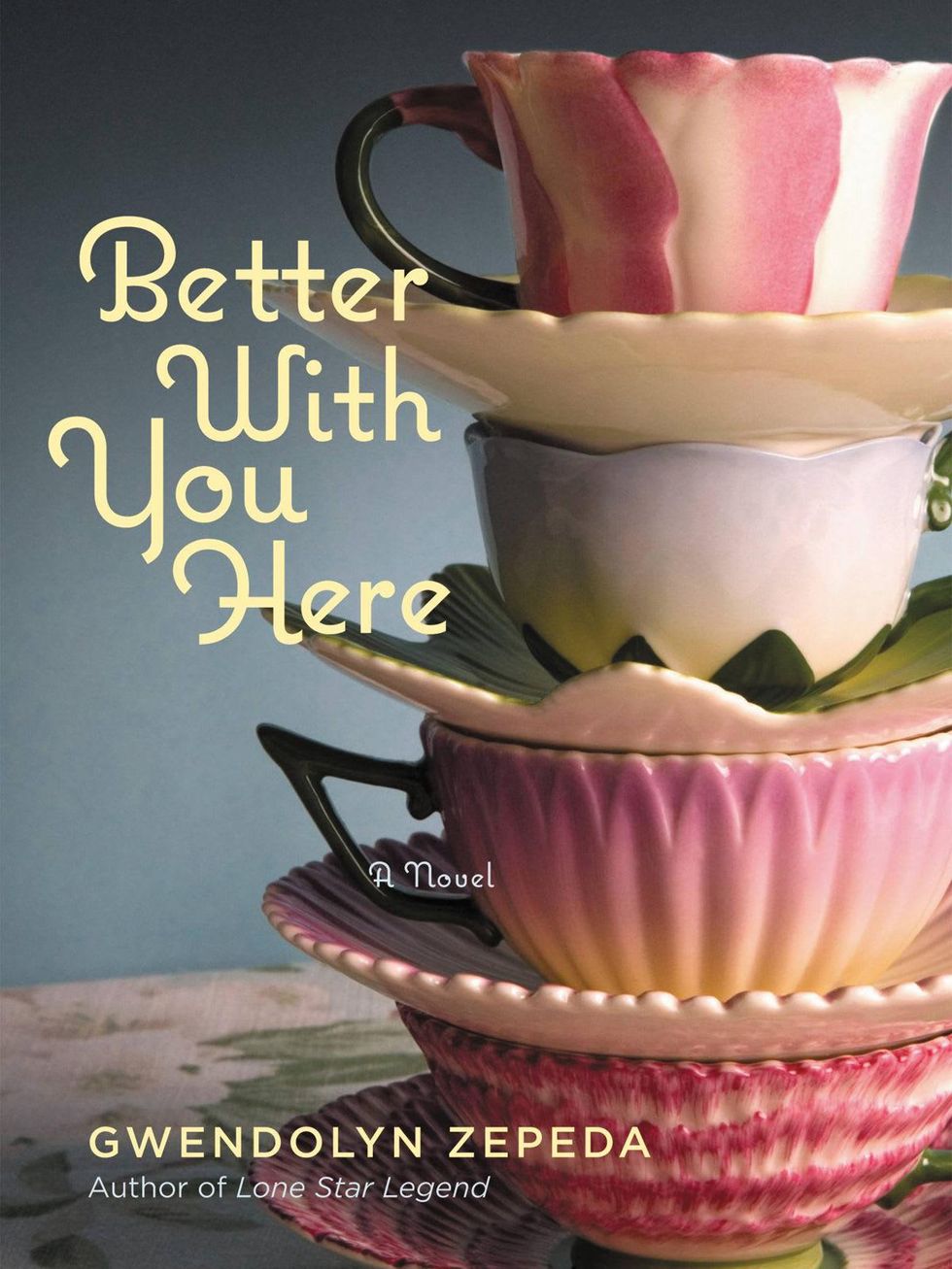 Better with You Here book cover by Houston Poet Laureate Gwendolyn Zepeda