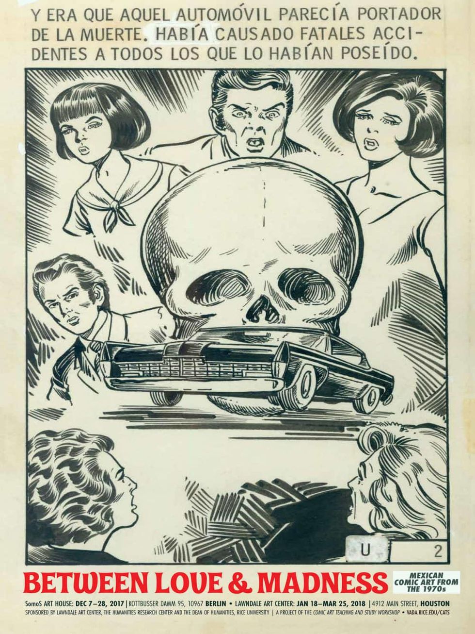 "Between Love & Madness: Mexican Comic Art from the 1970s" opening reception