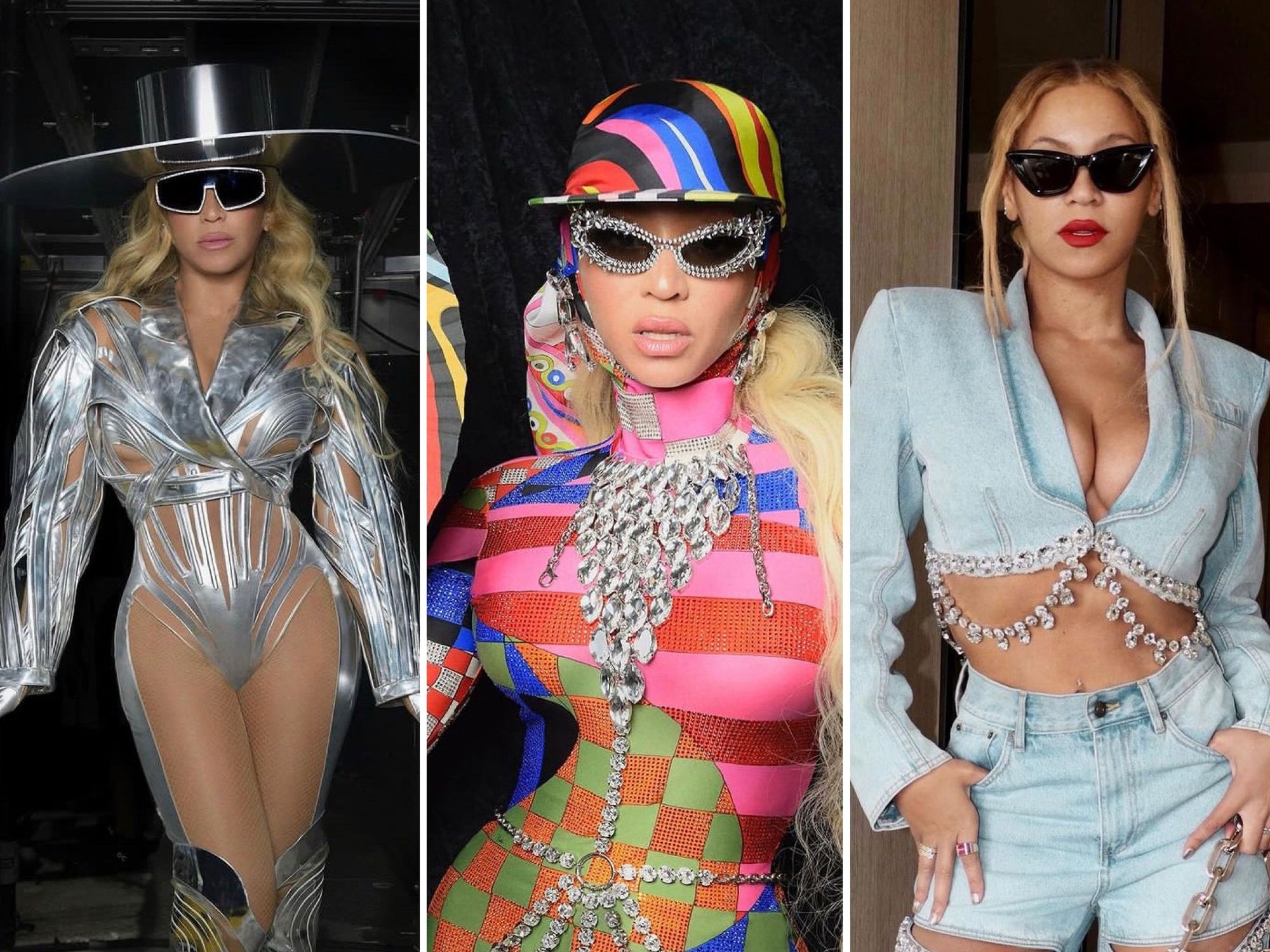 beyonce in concert outfits 