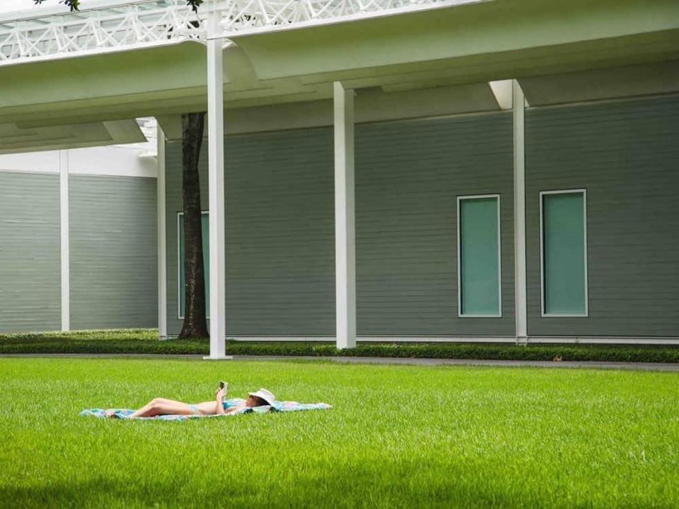 Beyonce Tumblr photo of Menil Collection