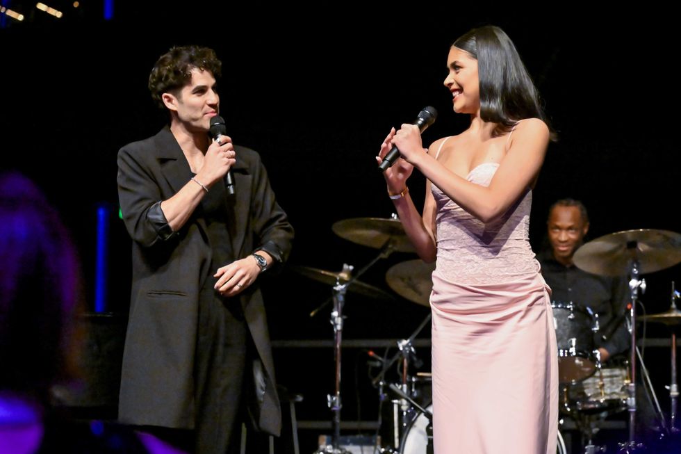 Bianca Ramirez Performs with Darren Criss