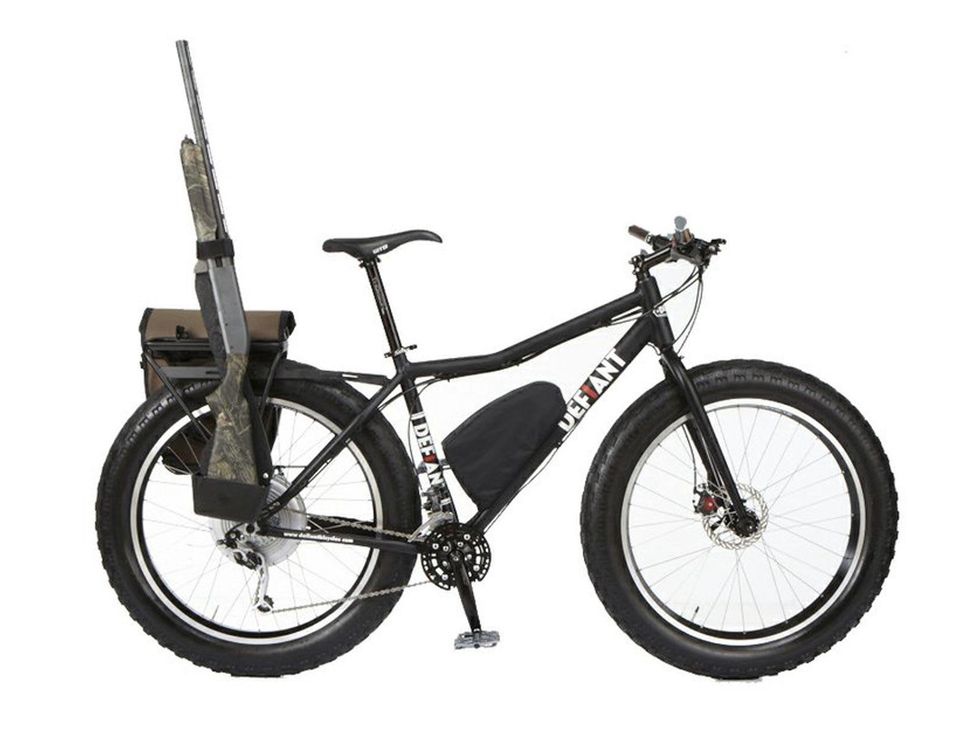 bicycle with gun
