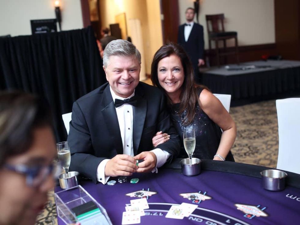 Big Brothers Big Sisters gala 2015 Jim Pearson and Gina Curtis