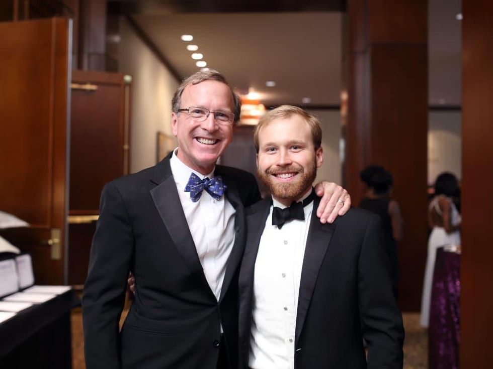 Big Brothers Big Sisters gala 2015 Neil Bush and Pierce Bush