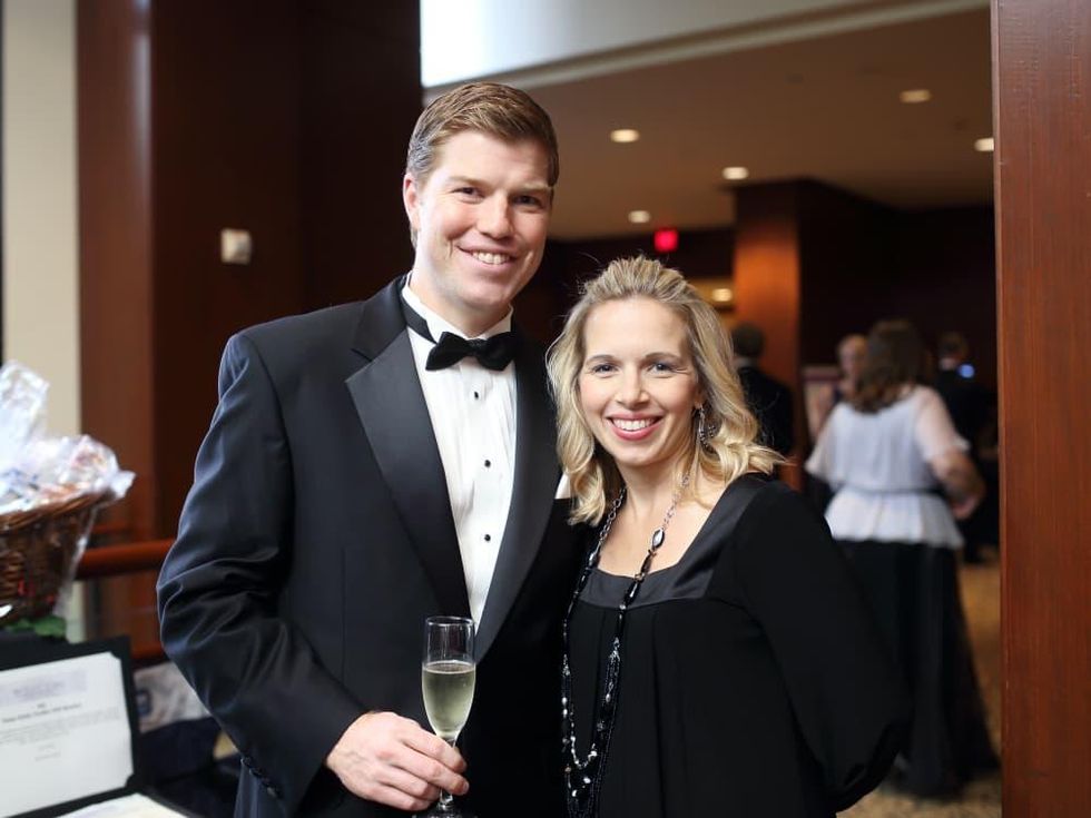 Big Brothers Big Sisters gala 2015 Ryan and Jessica McCauley