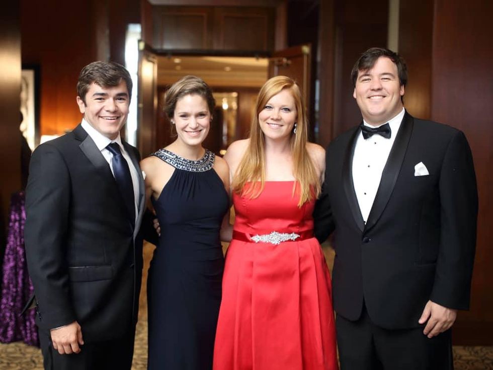 Big Brothers Big Sisters gala 2015 Steve Norman, Stephanie Abt, Erika Morton, Coby DuBose