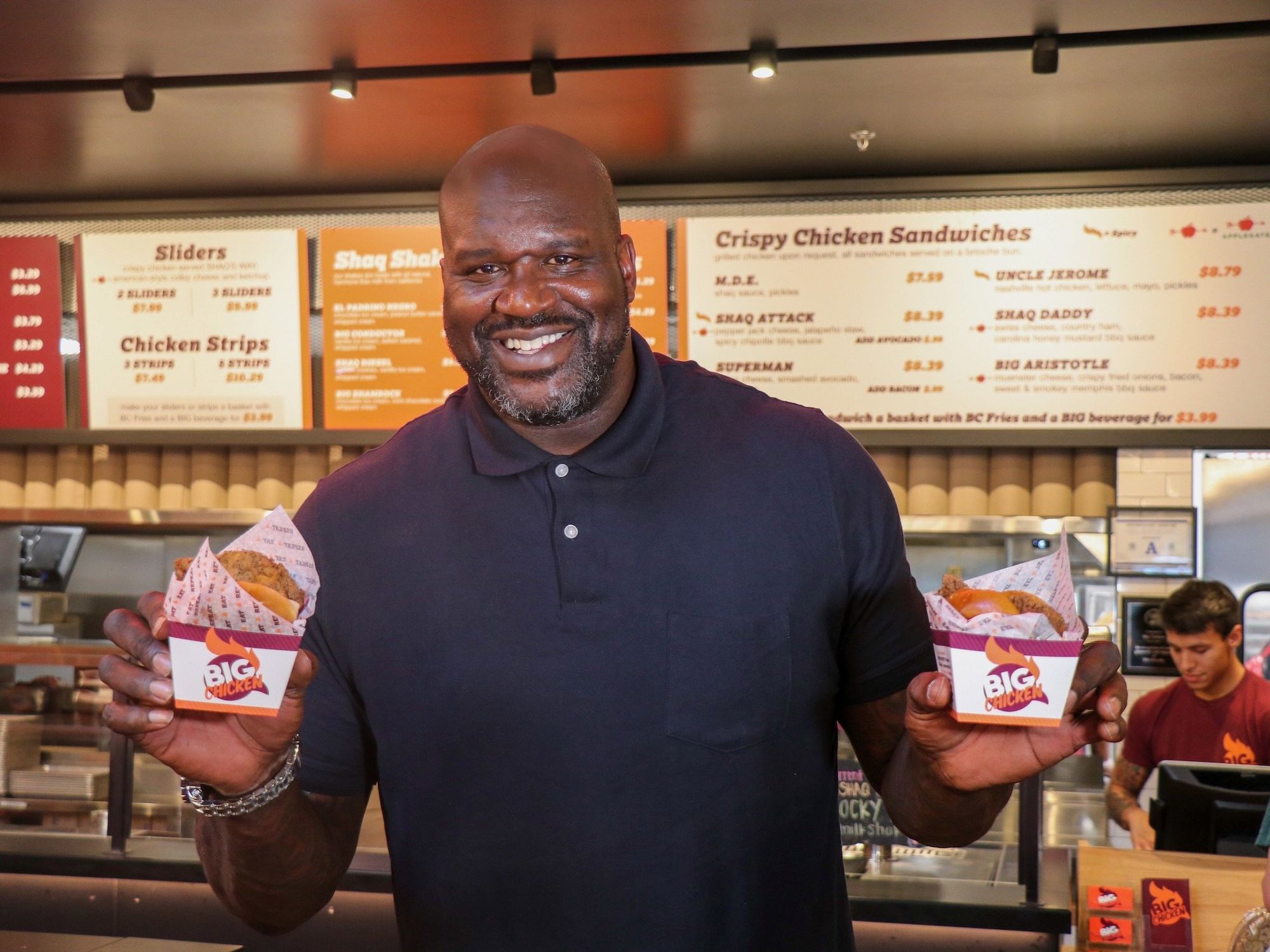 Shaquille O'Neal announces big new chicken restaurant location ...