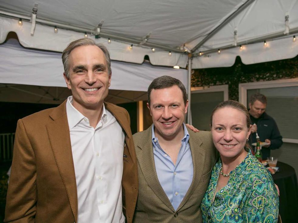 Big Game Party David Gow, David Suttles, Sarah Suttles