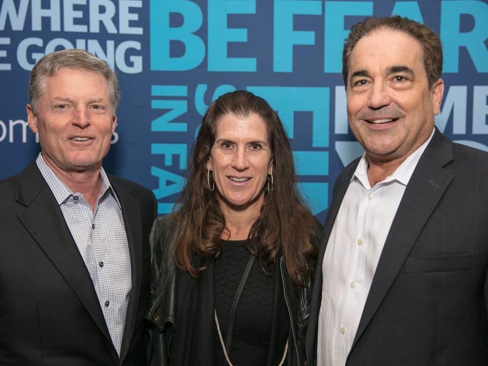 Big Game Party, Kate Gibson, Steve Gibson, Graham McKinnon.