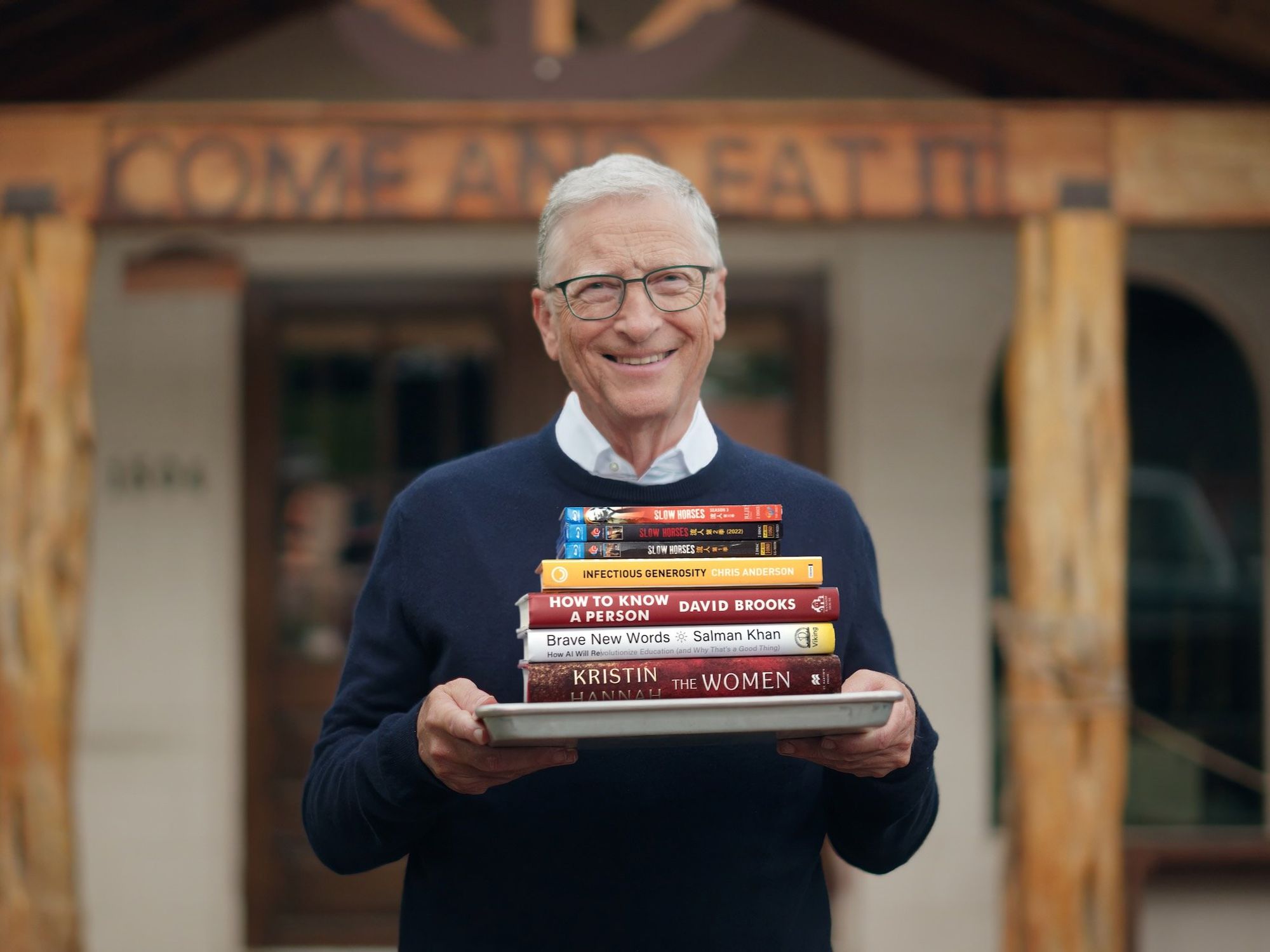 Bill Gates Pinkerton's BBQ