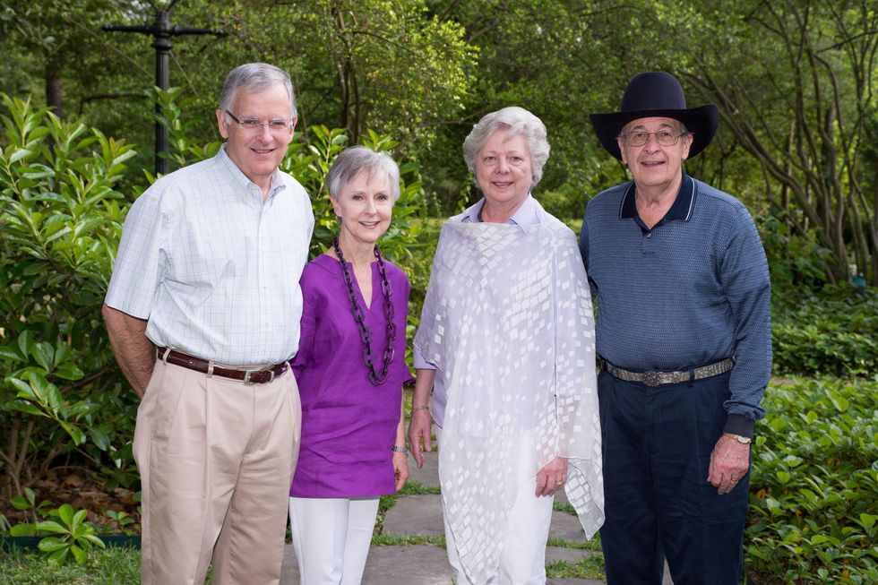 Bill Kimball, from left, Linda Wells and Suzan and Julius Glickman at UTHealthLIVE! April 2015