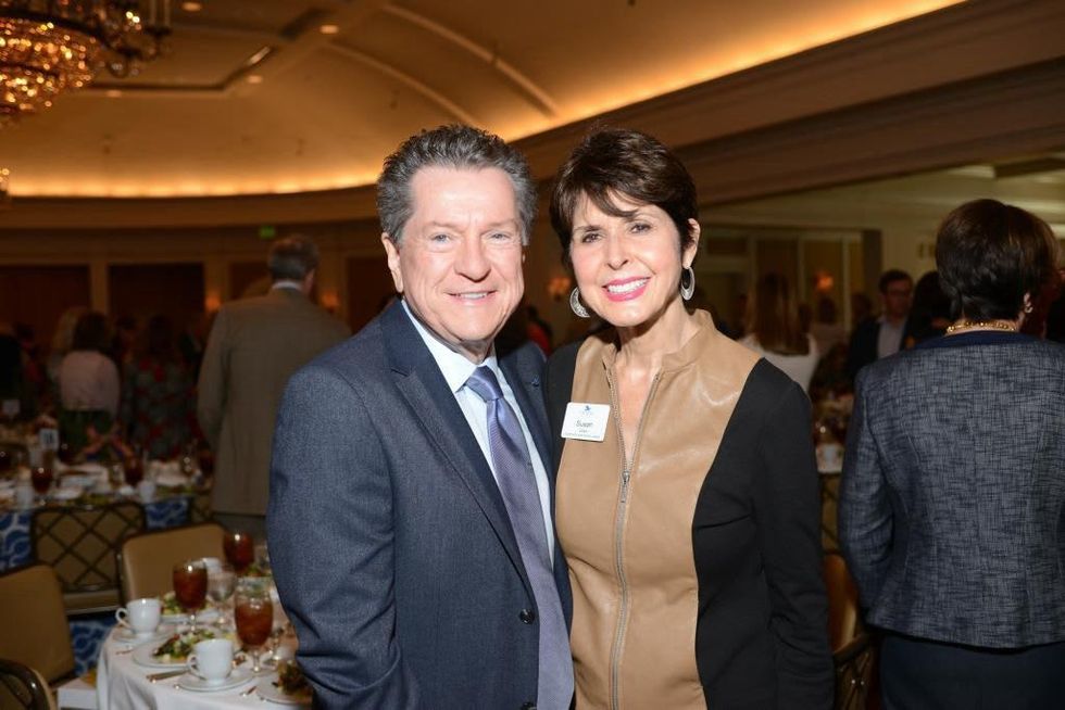 Bill Stubbs and Susan Giles at the Amazing Place Luncheon October 2014
