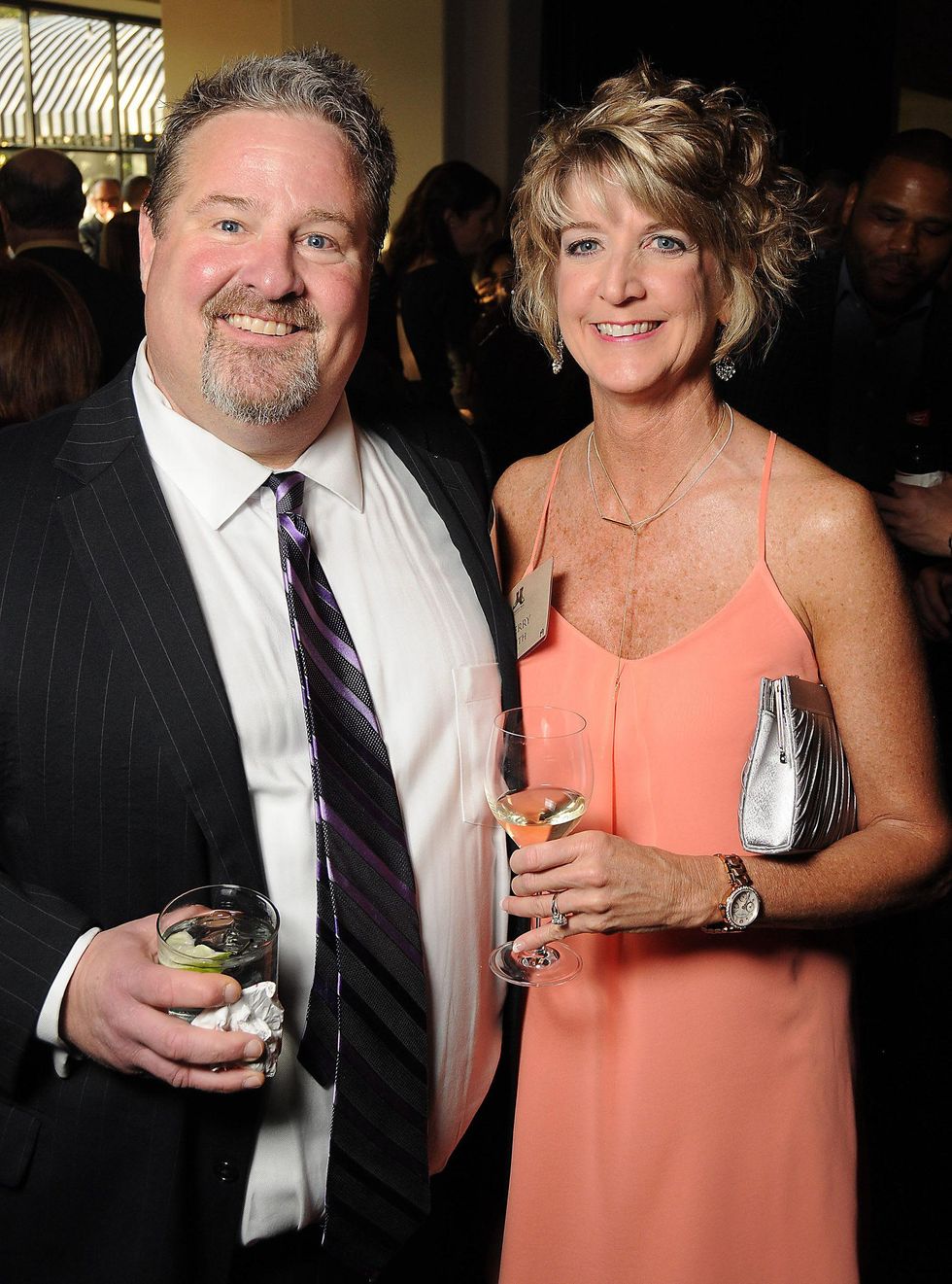 Bill Walter and Sherry Smith at the Johnny Mac Soldiers Fund Inaugural Houston Gala April 2015
