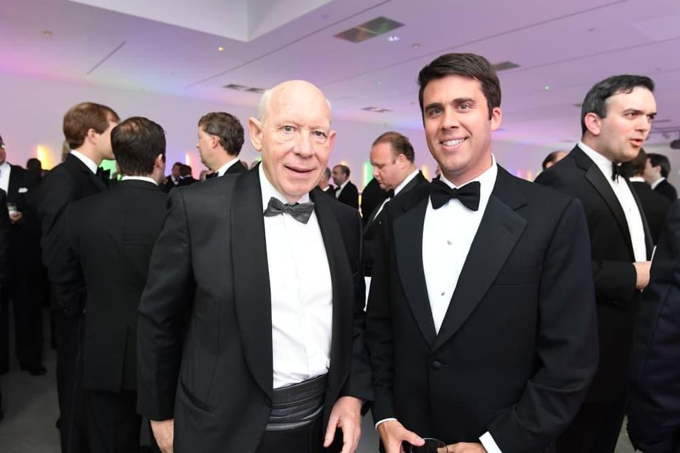 Bill White and Charlie Leykum at Men of Menil 2016