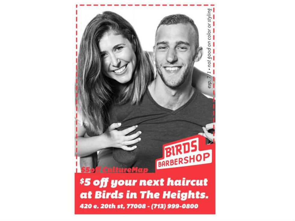 Bird's Barbershop coupon
