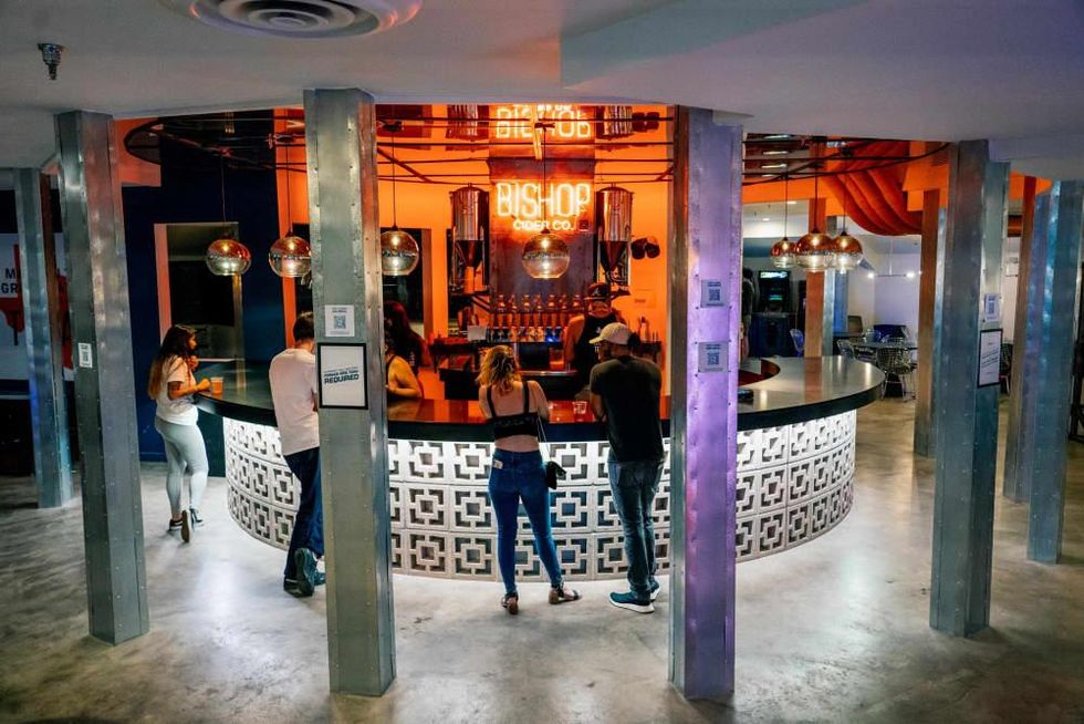 Bishop Cidercade bar