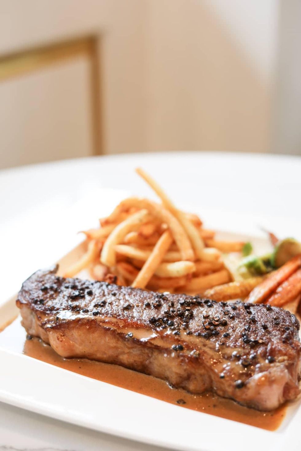 Bisou steak au poivre