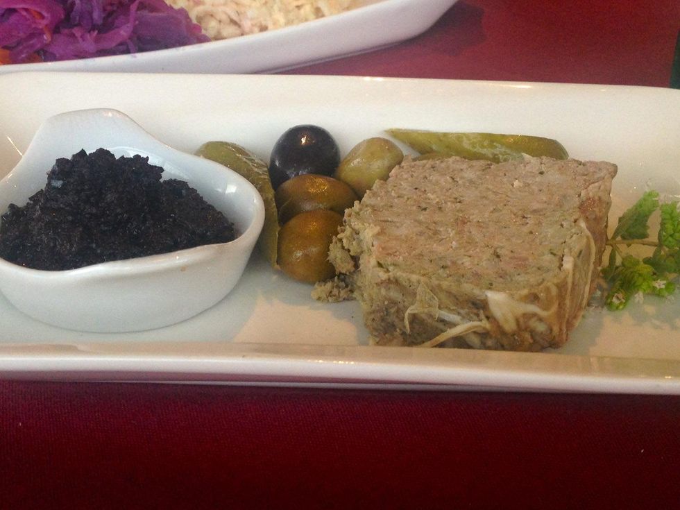 Bistro Des Arts Houston June 2013 food