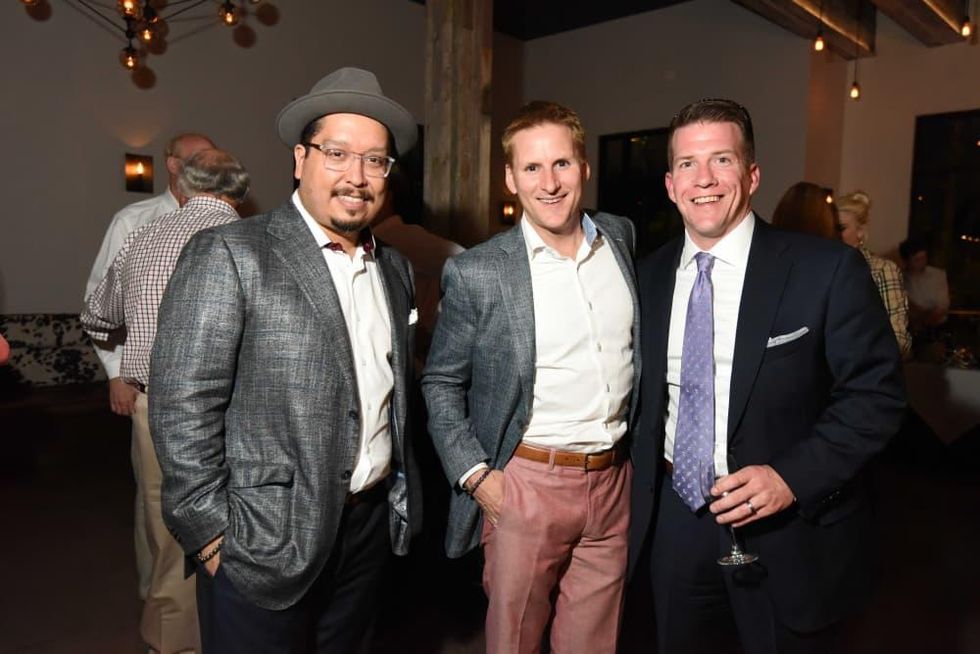 Black & White party, March 2016,Gabriel de Lu, Christian Boeh, Devin Greer