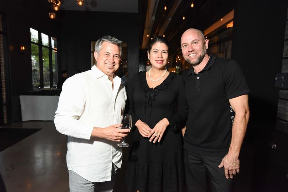 Black & White party, March 2016, Hernan Garcia, Carol Alvarado, Paul Celis