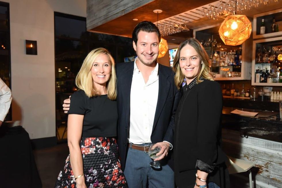 Black & White party, March 2016, Lexie Boudreaux, Matt LeBlanc, Lucia Clark