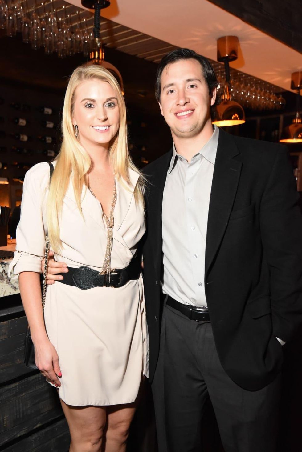 Black & White party, March 2016, Mary Kueser, Lucas Fertitta