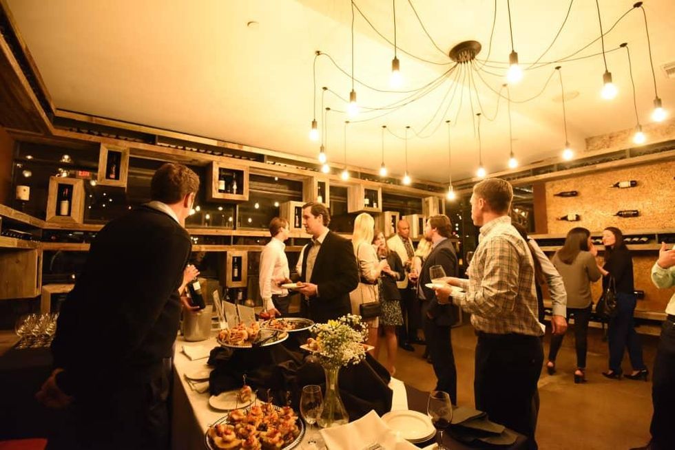 Black & White party, March 2016, the Gray Bar