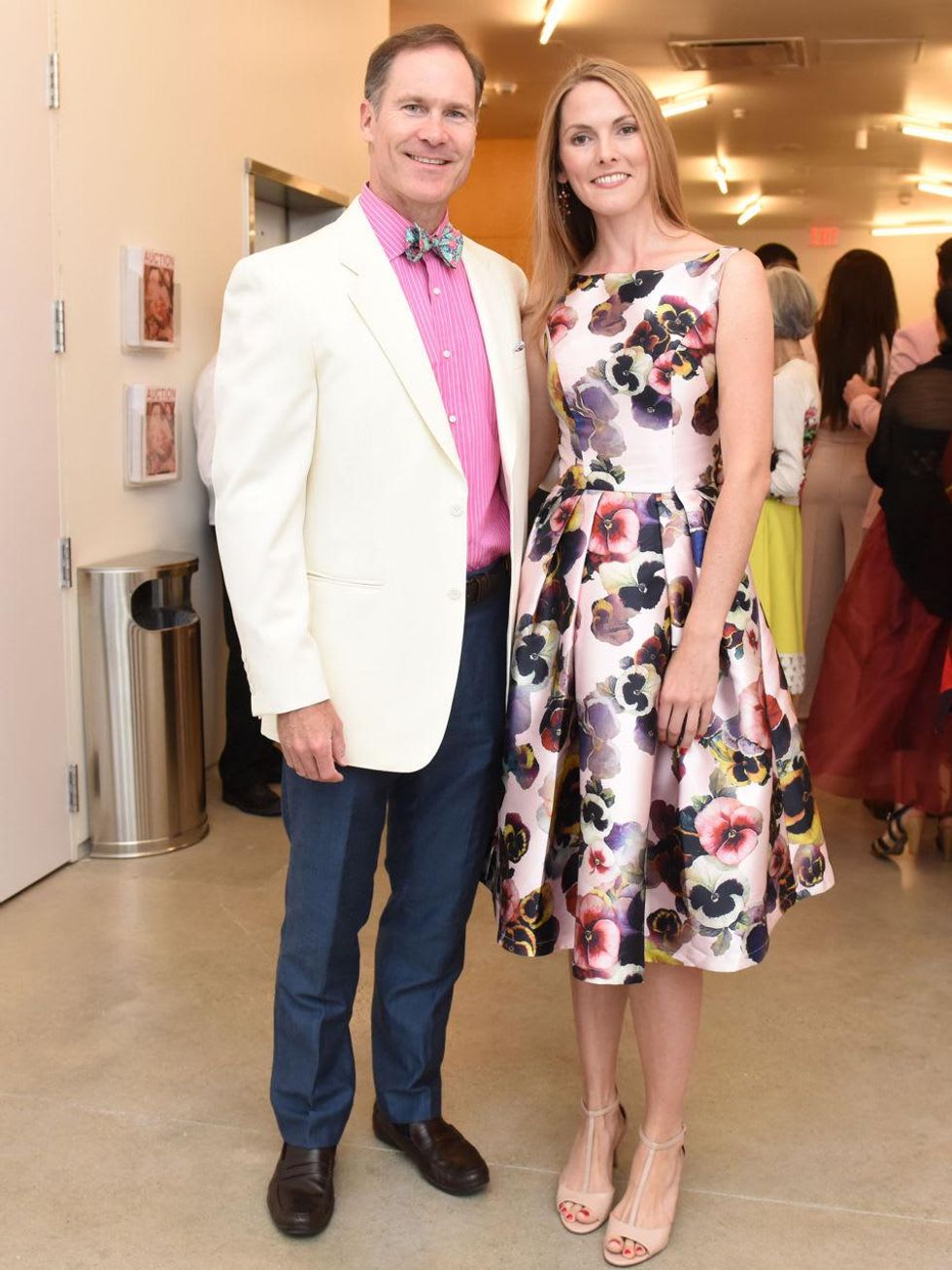 Blaffer Art Museum Flora Obscura Gala Jamie Bell and Emmelie Kopp