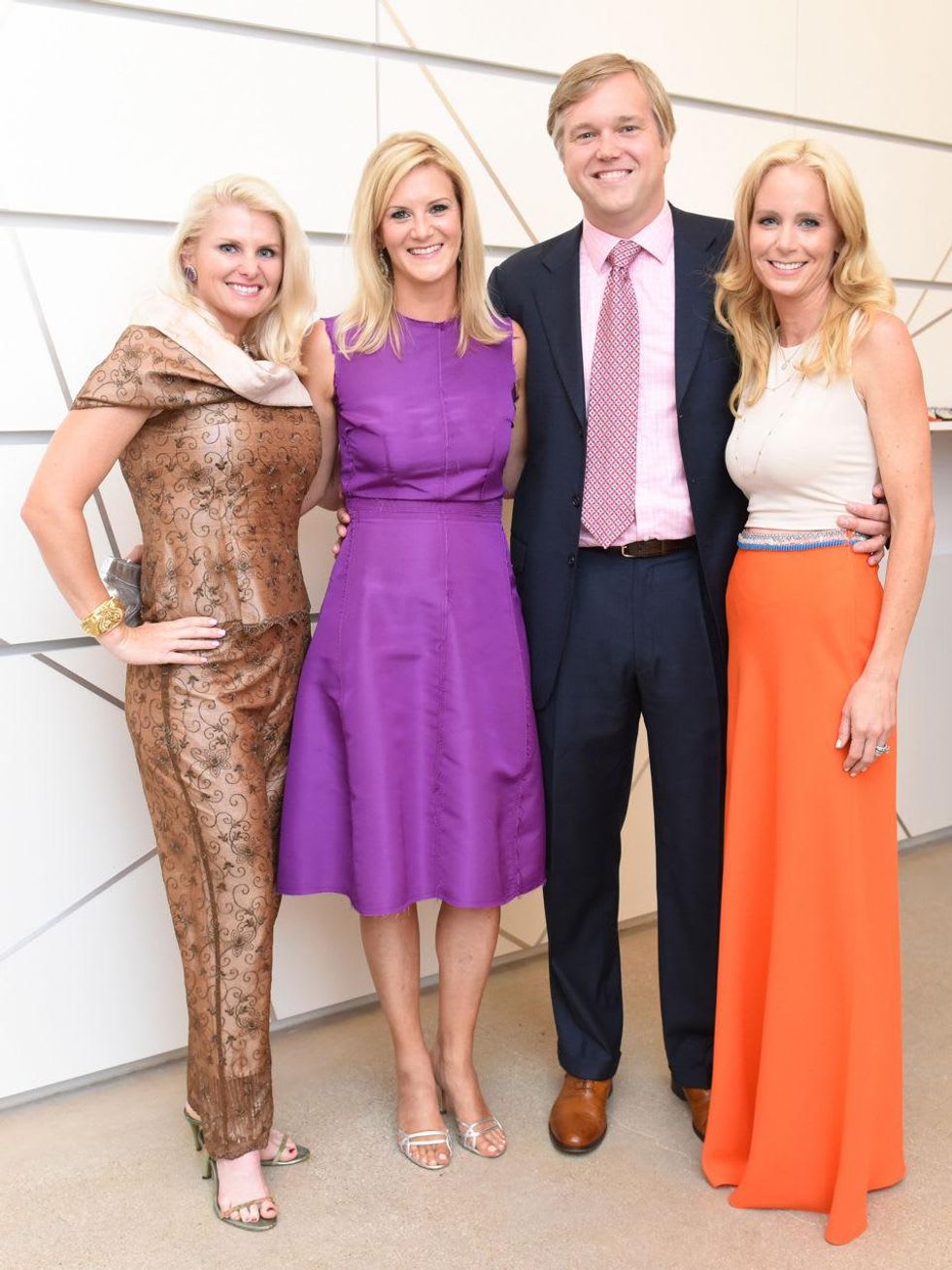 Blaffer Art Museum Flora Obscura Gala Rebecca Thomas, Maggie and Rob Vermillion, Laura Robinson