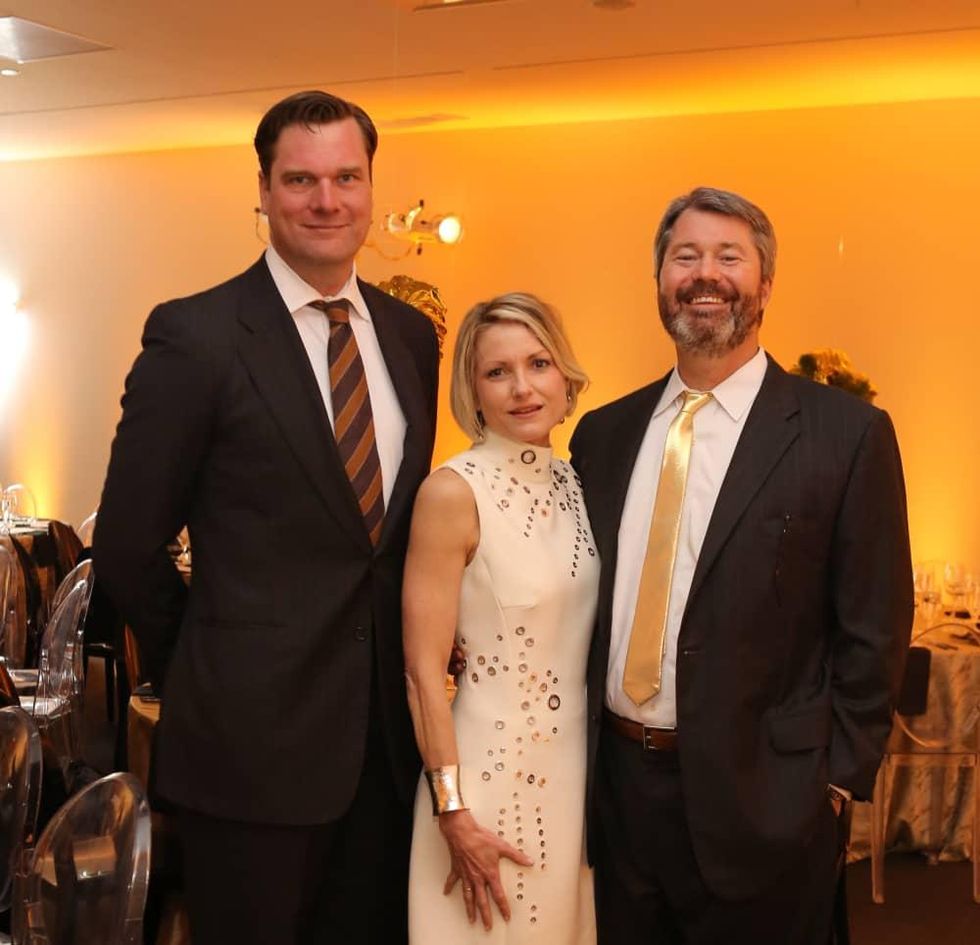Blaffer Art Museum Gala, April 2016, John Blaffer Royall, Bridget Wade, Patrick Wade