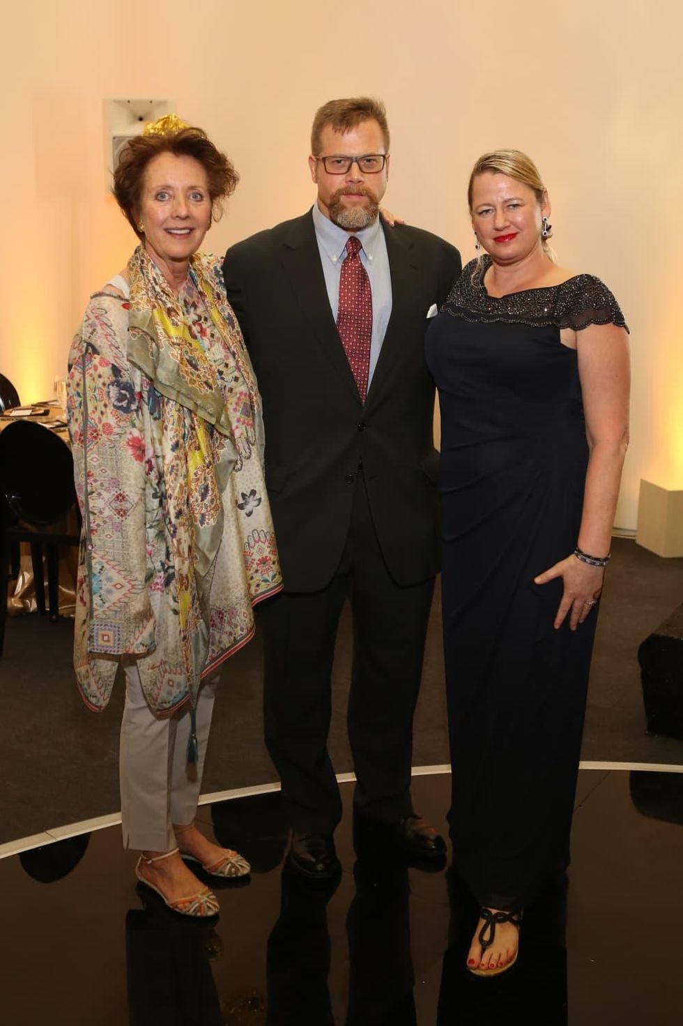 Blaffer Galleria Gala, April 2016, Anne Owen, Erik Arneberg, Ingrid Arneberg