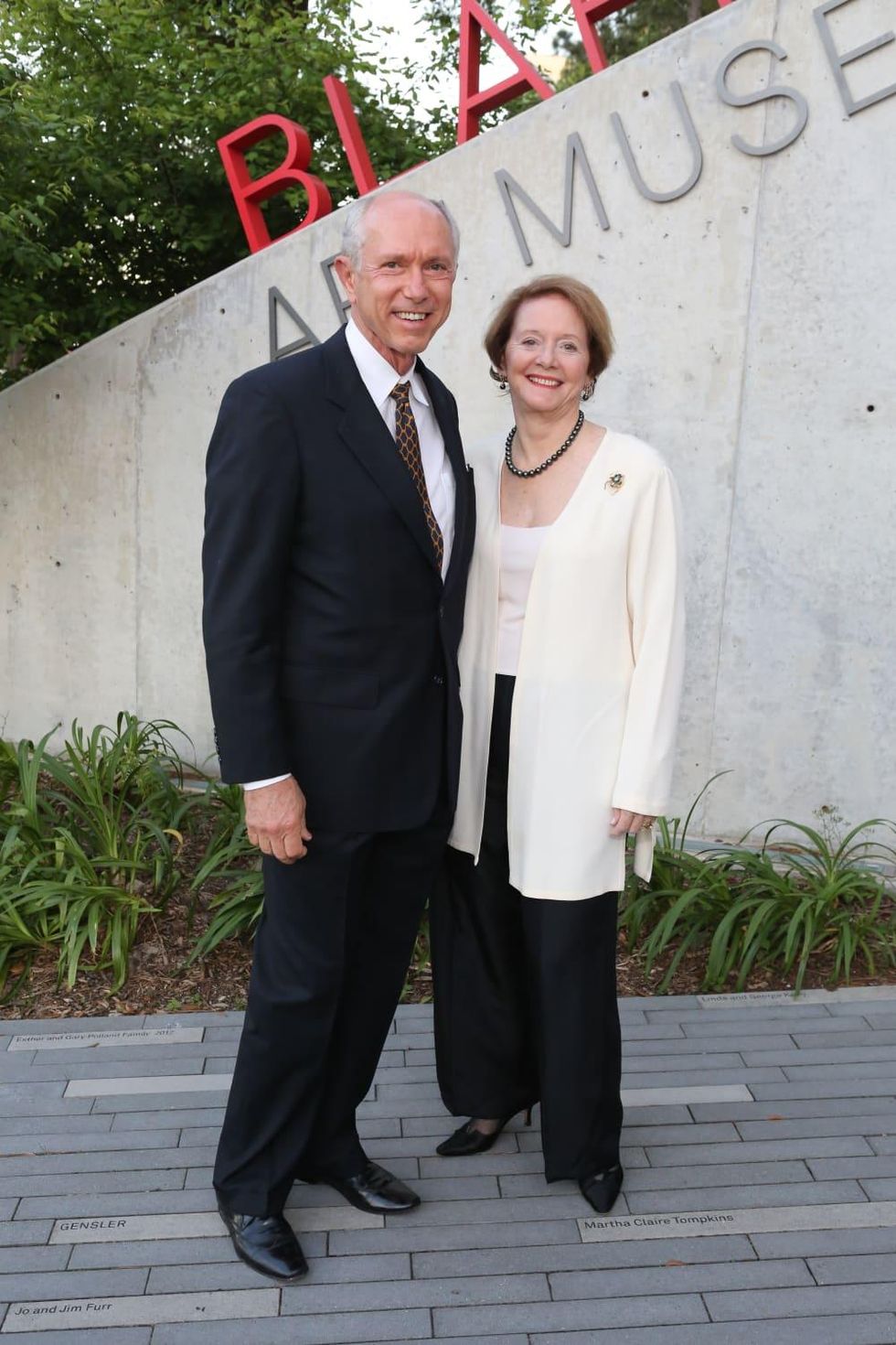 Blaffer Gallery Gala, April 2016, Michael Clark, Sallie Morian