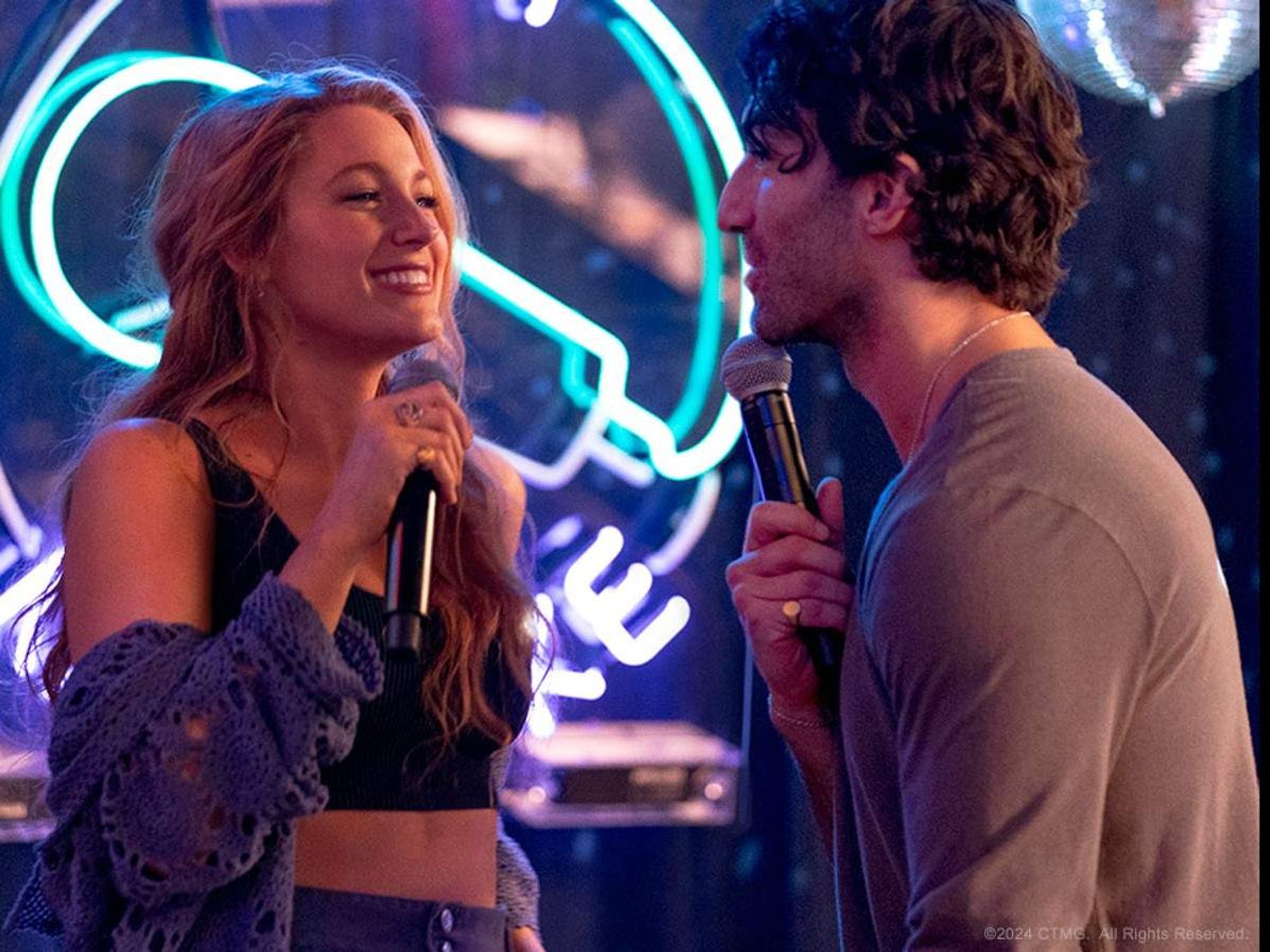 Blake Lively and Justin Baldoni in It Ends with Us