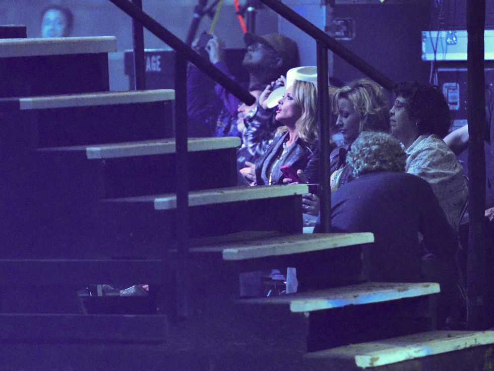Blake Shelton in concert at RodeoHouston March 2014 and Miranda Lambert