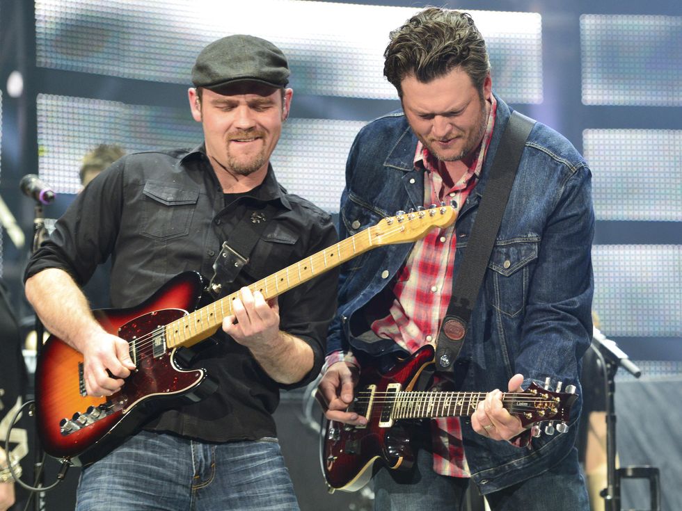 Blake Shelton in concert at RodeoHouston March 2014