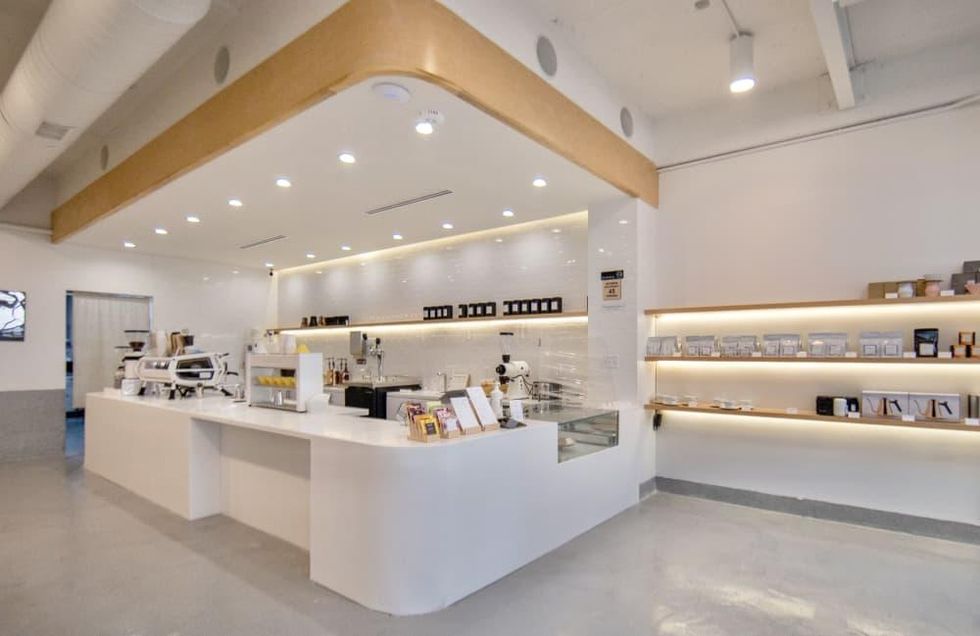 BlendIn Coffee Club Montrose interior