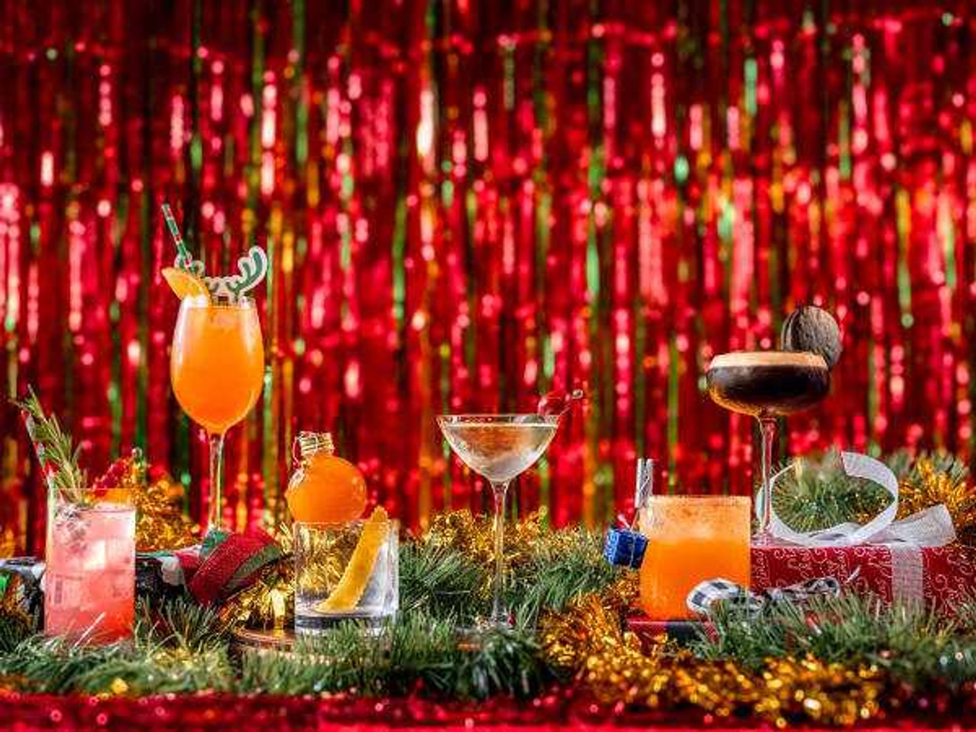 Blitzen's Bar cocktails