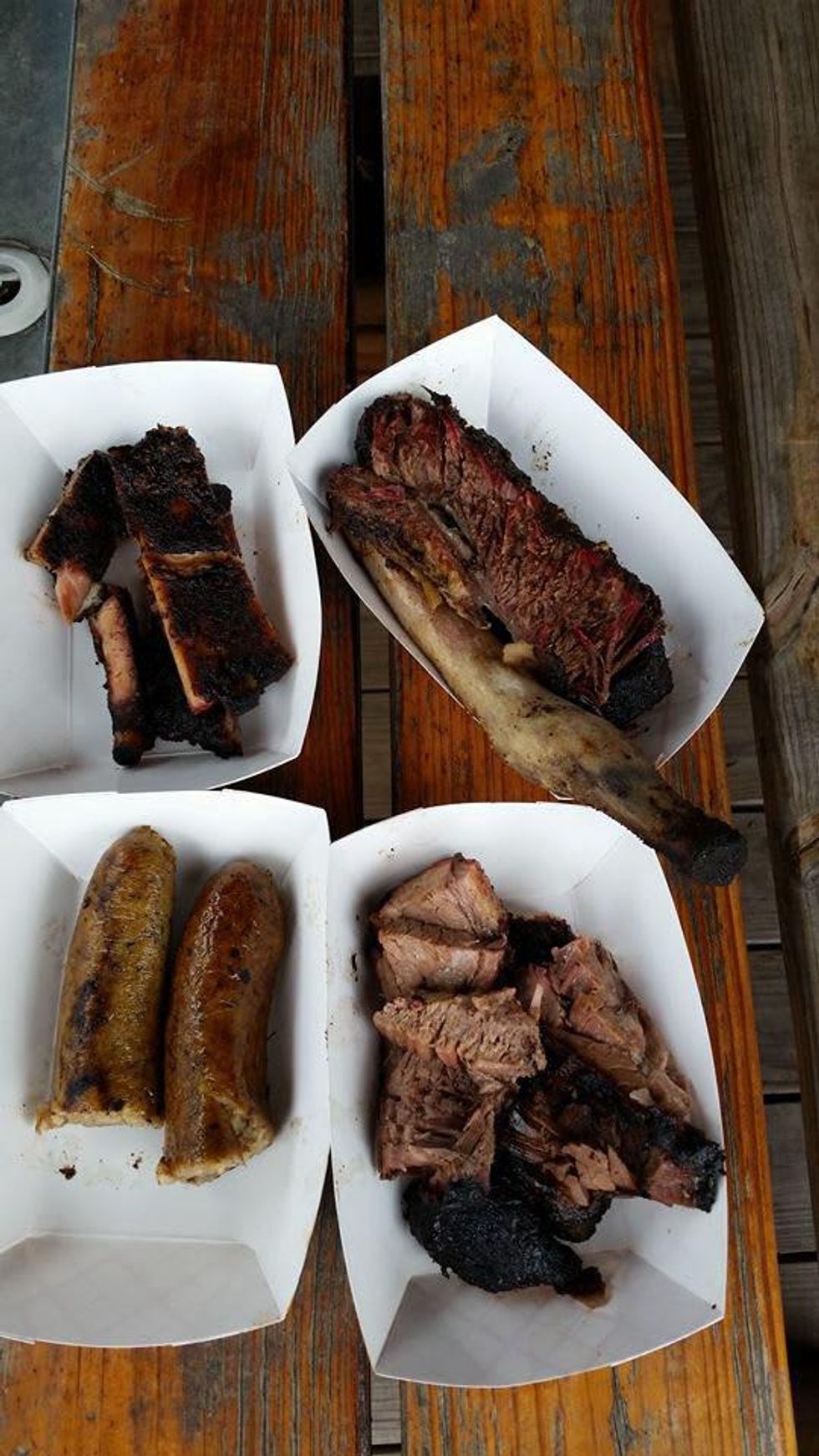 Blood Bros. BBQ meat plate