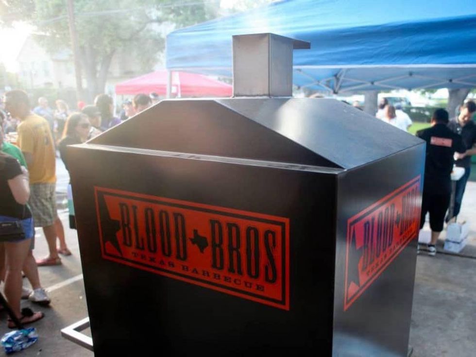 Blood Bros. BBQ smoker