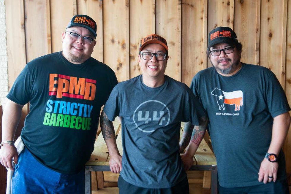 Blood Bros BBQ Terry Wong, Quy Hoang, Robin Wong