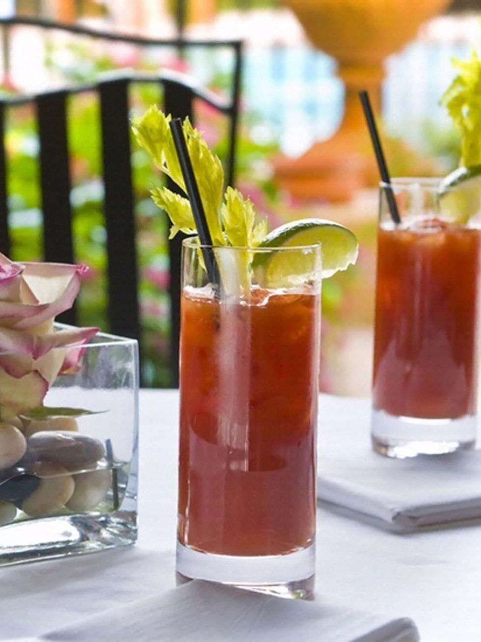 bloody mary's at Ristorante Cavour at Hotel Granduca