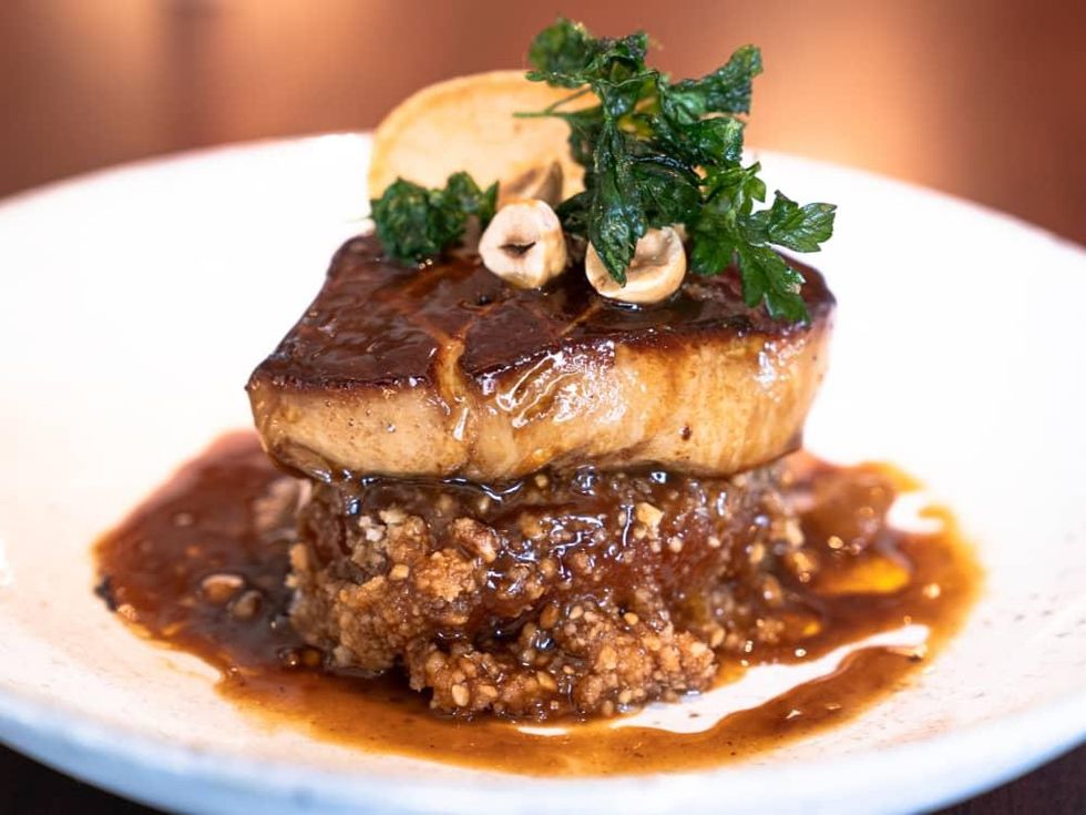 Bludorn foie gras doughnut