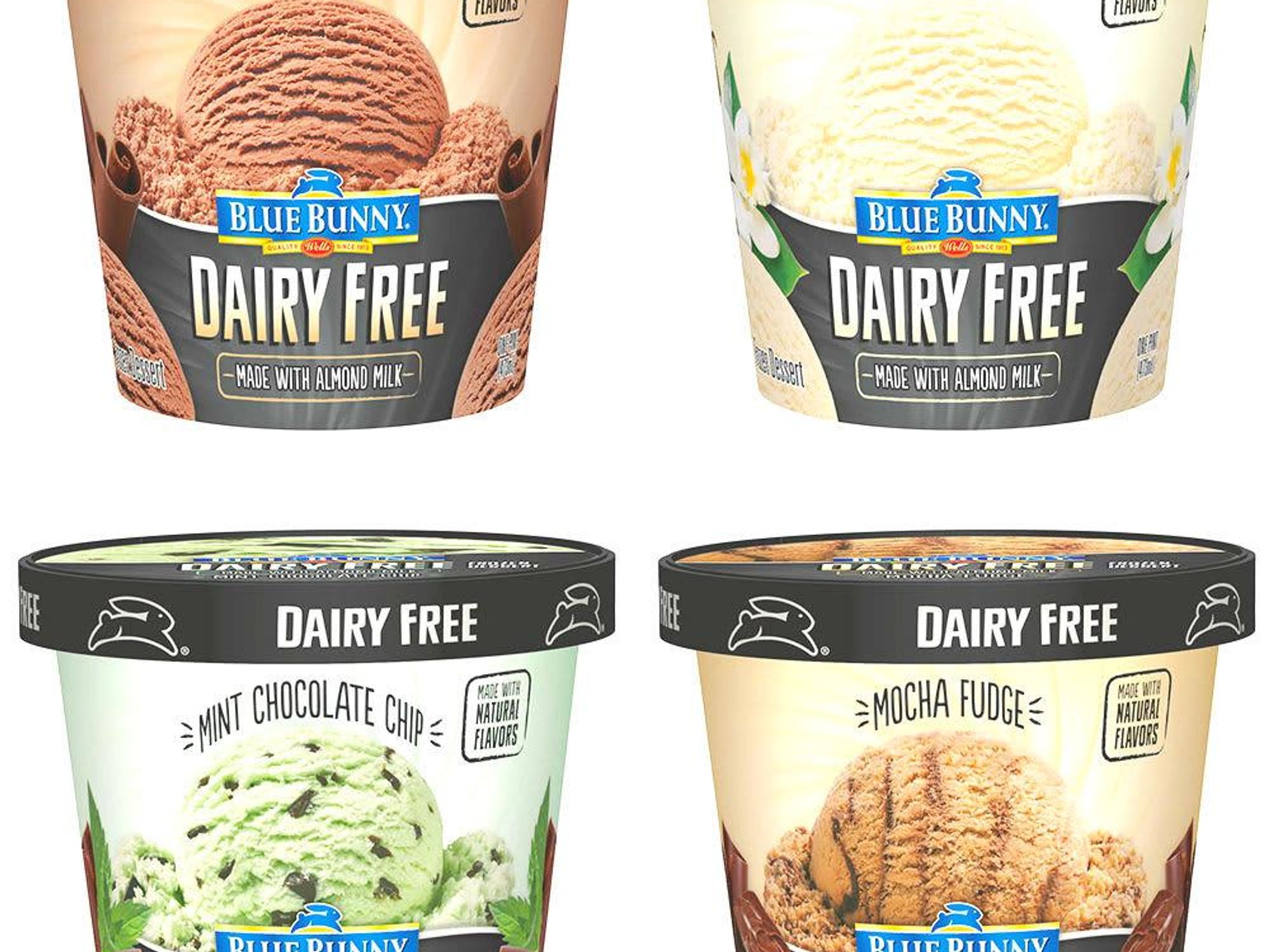 Blue Bunny vegan ice cream