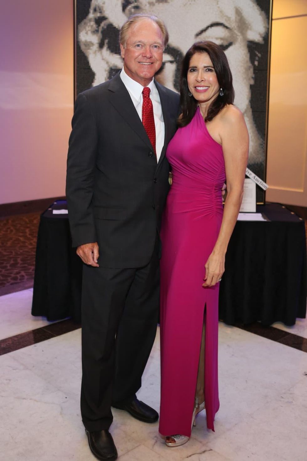 Blue Cure Gala, April 2016, Glenn Howard, Elizabeth Howard