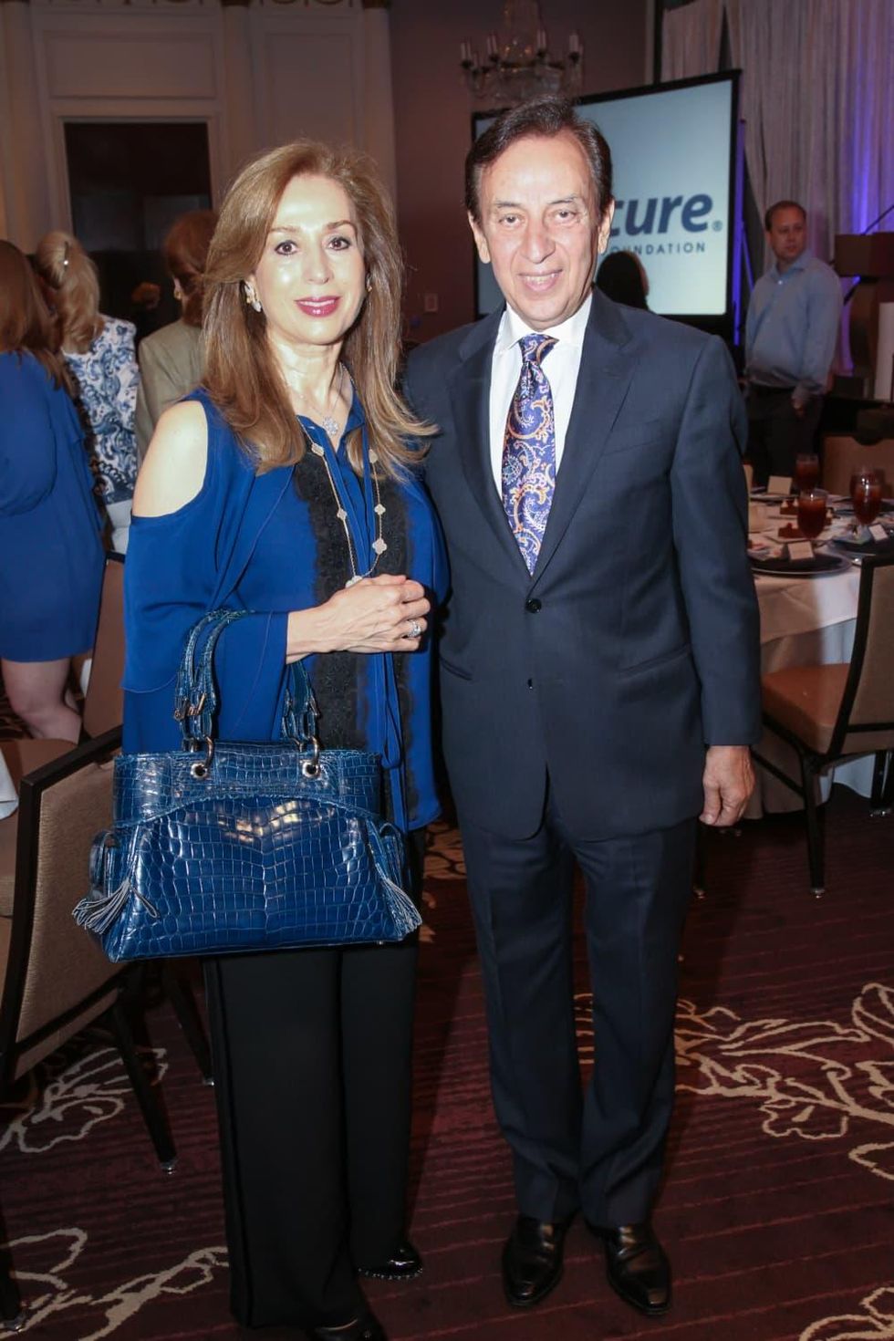 Blue Cure Roya and Massoud Taghdisi