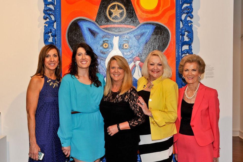 Blue Dog West Ave event April 2015