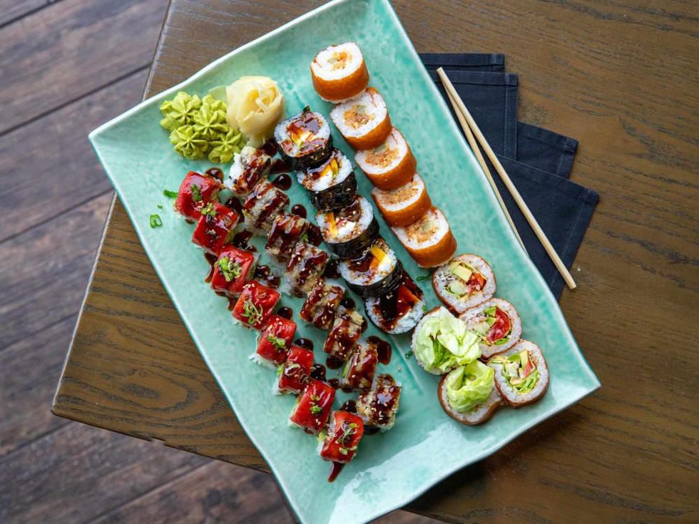 Blue Sushi Sake Grill vegan sushi