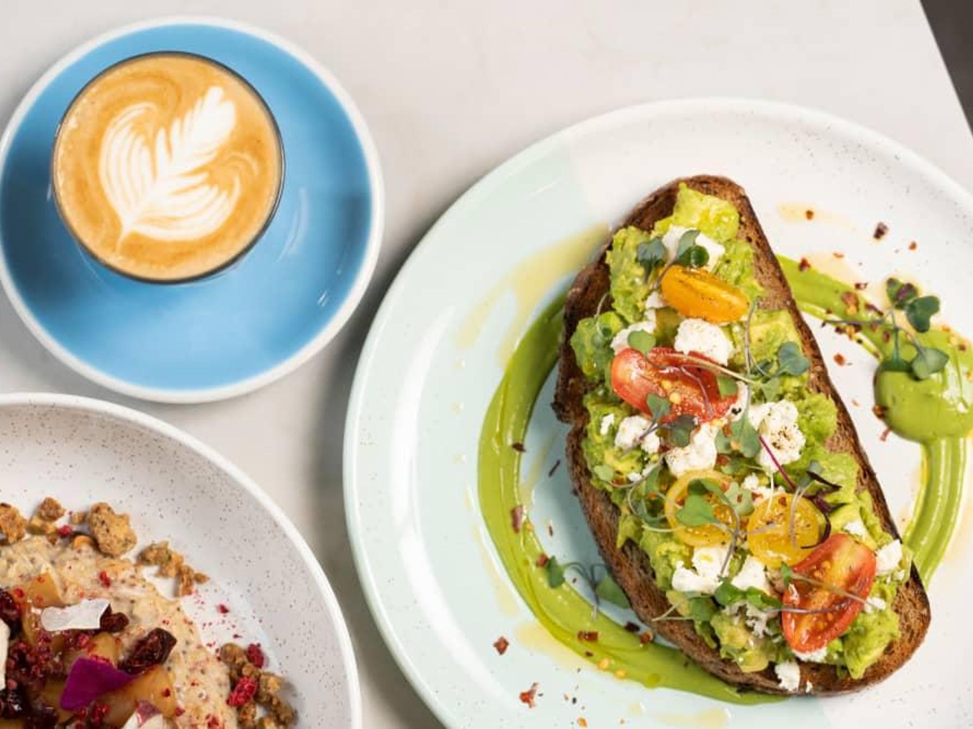 Bluestone Lane avocado toast