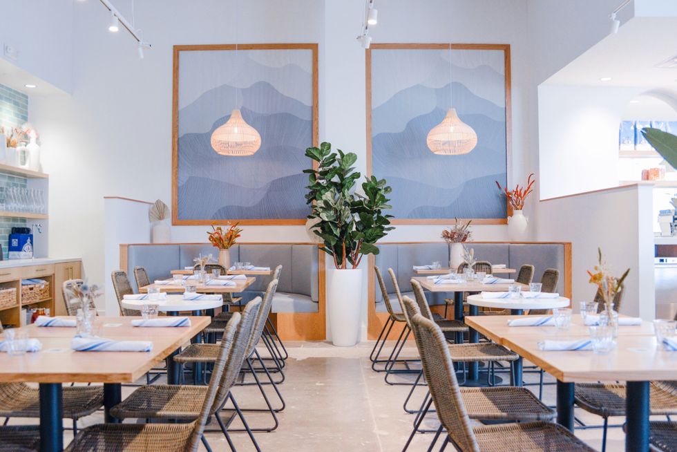 Bluestone Lane Rice Village interior