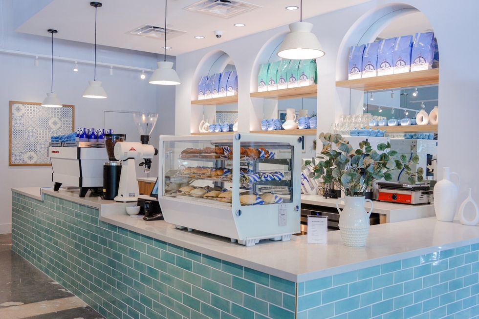 Bluestone Lane Woodlands interior